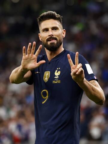 Olivier Giroud becomes France's all-time goal scorer: Key stats