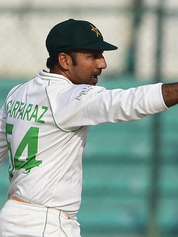 Sarfaraz Ahmed slams first Test fifty in Pakistan: Key stats