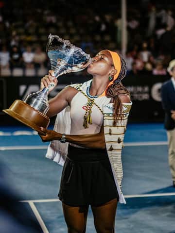 Coco Gauff wins third career title in Auckland: Stats