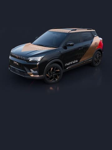 Mahindra XUV400 Formula E Edition shown