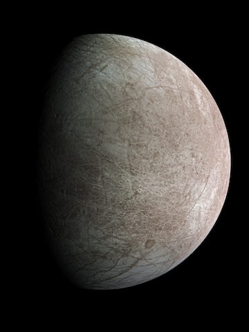 Why Europa's shell rotates differently