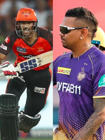 Mayank Agarwal vs Sunil Narine in IPL