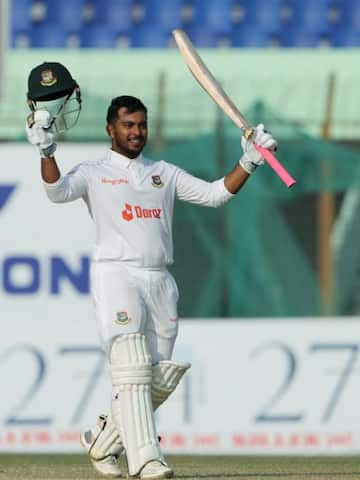 Zakir Hasan slams his second Test fifty