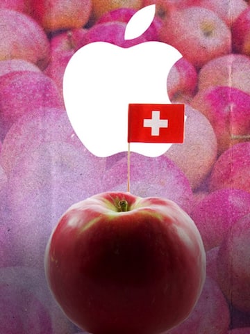 Apple wants to trademark Swiss apples