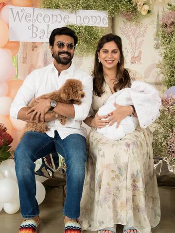 About Ram Charan's baby's name ceremony