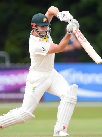 Marsh hammers his fourth Test fifty