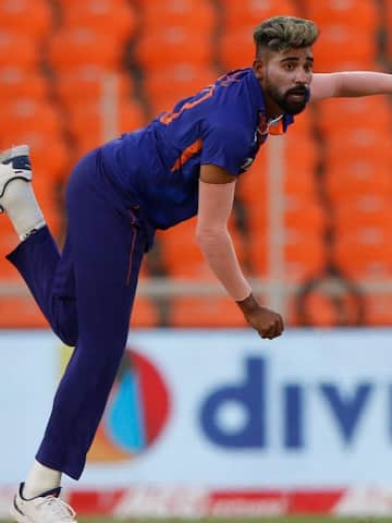 Mohammed Siraj rested for WI ODIs