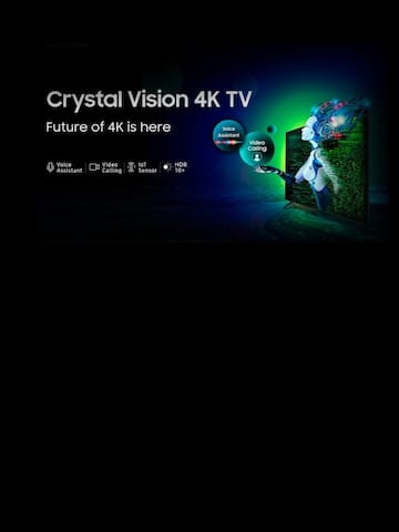 Samsung Crystal Vision 4K TVs launched