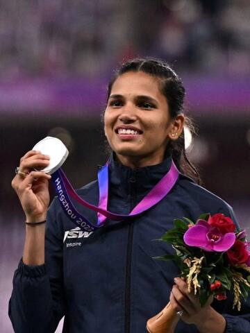 Jyothi Yarraji wins Asian Games silver