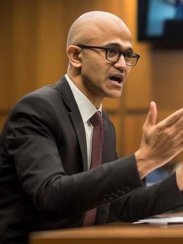 Nadella blames Google for Bing's woes