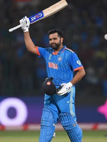 Rohit Sharma slams seventh World Cup ton