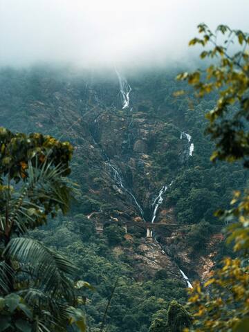 Beautiful waterfalls in India