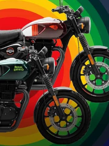 New colors for Royal Enfield Hunter 350