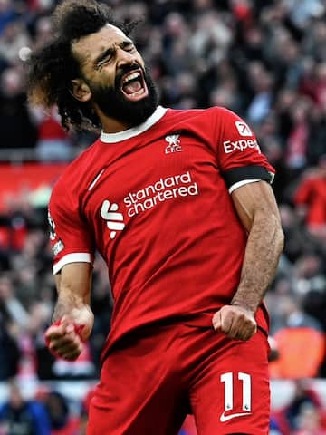 Salah scripts history for Liverpool